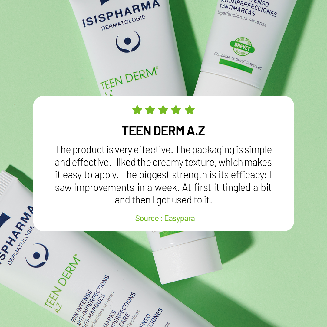 TEEN DERM ® A.Z. Azelaic Cream | Acne Prone Skin 40ml