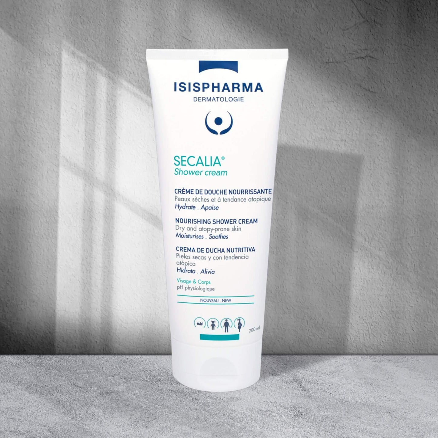 SECALIA® Shower Cream Dry Skin I Eczema Prone Skin 200ml *OLD FORMULA