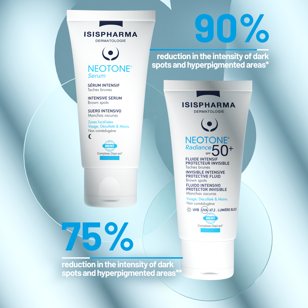 Neotone Serum + Radiance Spf50 bundle