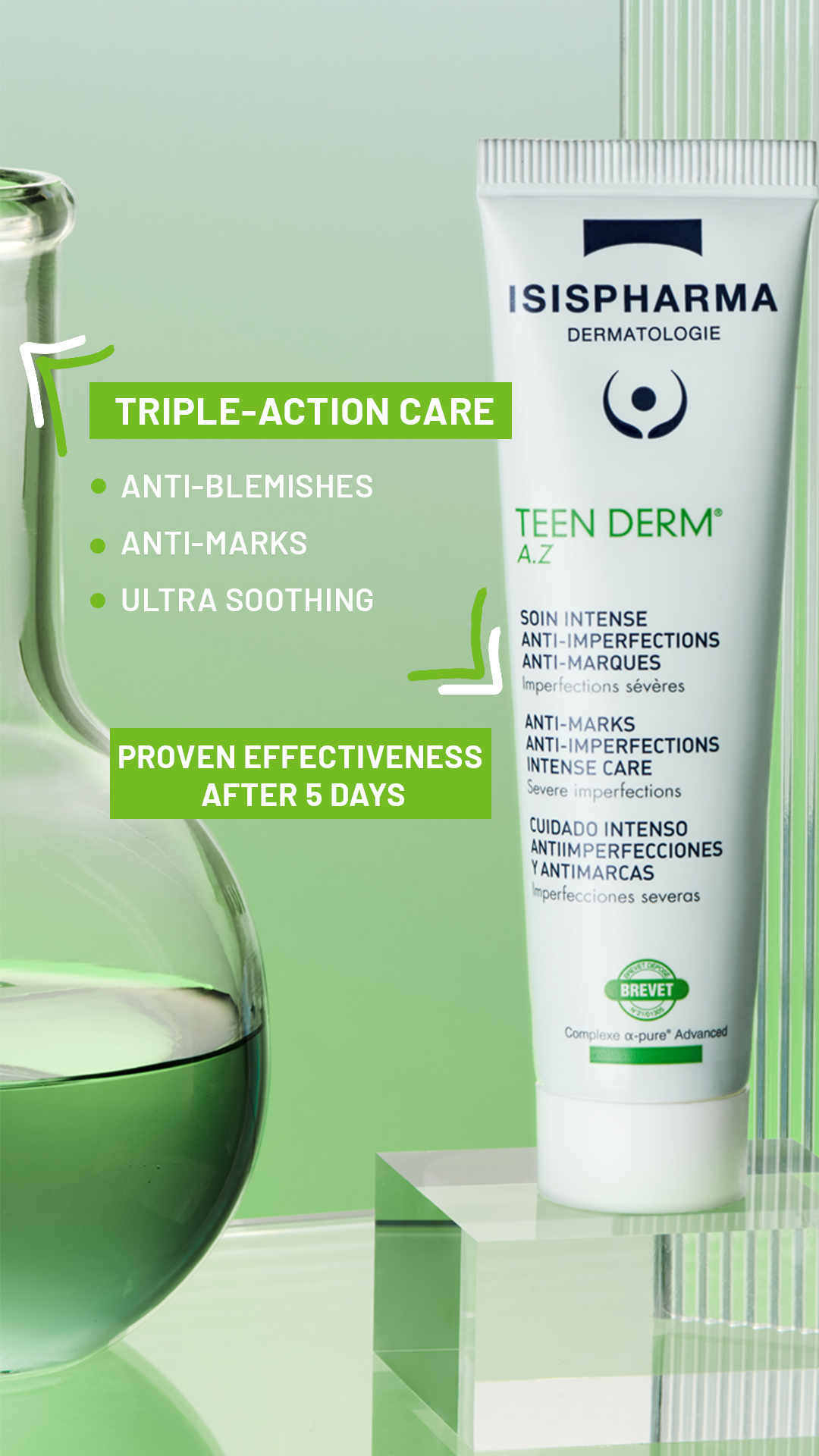 TEEN DERM ® A.Z.  Azelaic Cream | Acne Prone Skin 40ml