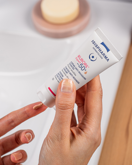 Ruboril Lotion & SPF50 with Anti Redness Tint
