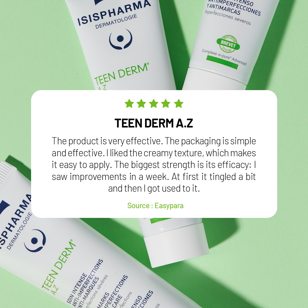 TEEN DERM ® A.Z.  Azelaic Cream | Acne Prone Skin 40ml