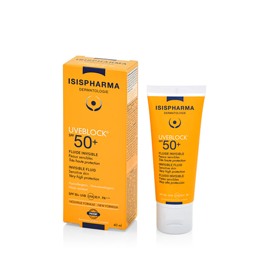 UVEBLOCK® Fluid SPF50 + Invisible | Dry Skin 40ml