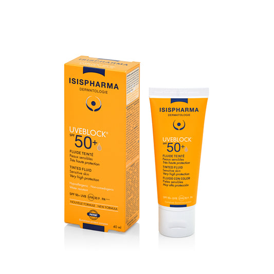 UVEBLOCK® SPF 50+ Fluid Light Tinted | Dry Skin 40ml